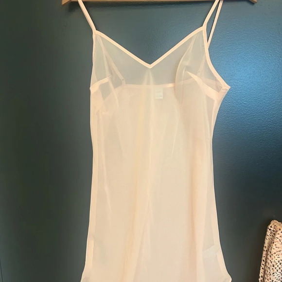 Charlie Jade silk dress XS 2 piece with beautiful pink slip near new condition - Picture 4 of 14